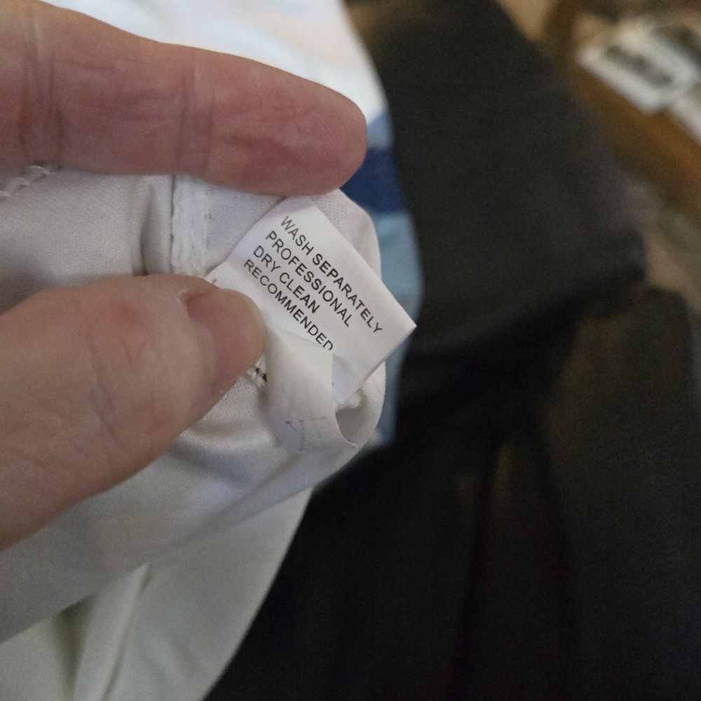 Free People NEW no tags striped whit&blue mock neck tunic/dress szXL - Picture 8 of 9